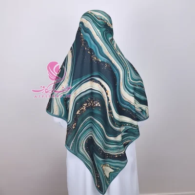 روسری رزین سبز