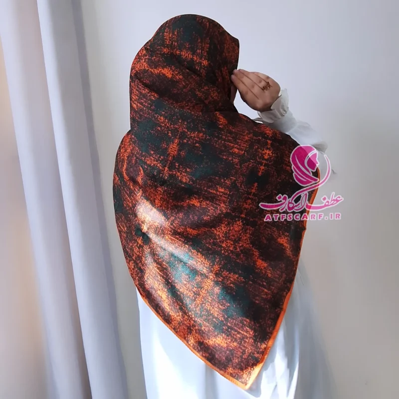 روسری ساناز نارنجی